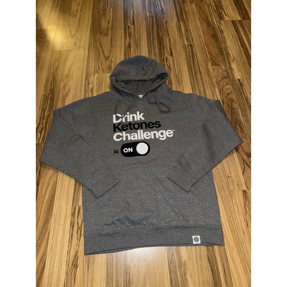 Pruvit Sz M Medium Unisex Sweatshirt Hoodie Drink Ketones‎ Challenge